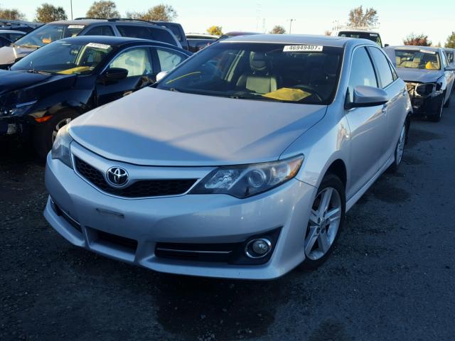 4T1BF1FK1DU271178 - 2013 TOYOTA CAMRY L SILVER photo 2