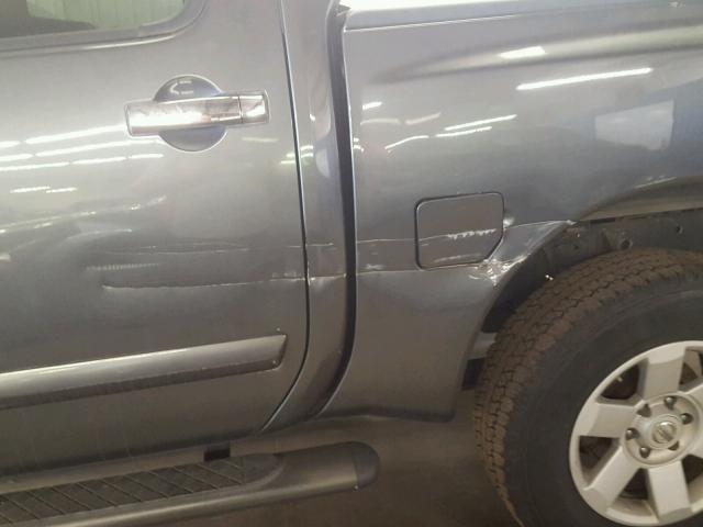 1N6AA07B47N228697 - 2007 NISSAN TITAN XE GRAY photo 9