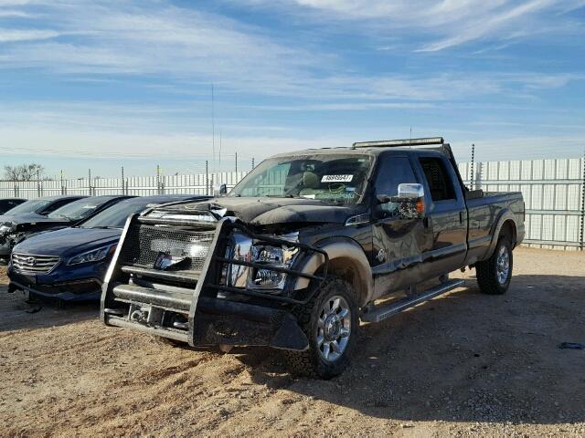 1FT8W3BTXBEA56348 - 2011 FORD F350 SUPER TWO TONE photo 2