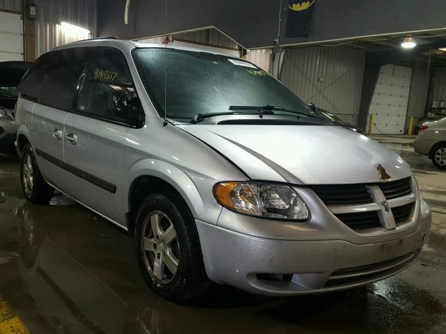 1D4GP45R95B212581 - 2005 DODGE CARAVAN GRAY photo 1