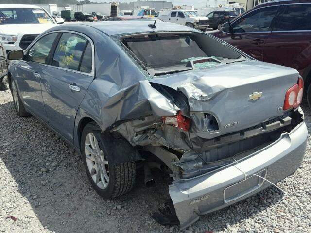 1G1ZK57718F207290 - 2008 CHEVROLET MALIBU LTZ 灰色 照片 3