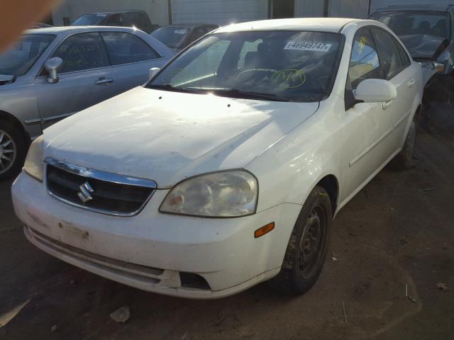 KL5JD56Z37K599265 - 2007 SUZUKI FORENZA BA WHITE photo 2