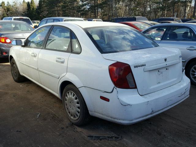 KL5JD56Z37K599265 - 2007 SUZUKI FORENZA BA WHITE photo 3