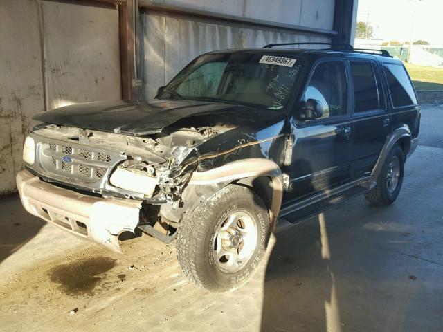 1FMZU32E5XZC06471 - 1999 FORD EXPLORER BLACK photo 2