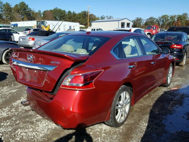 1N4BL3AP3DN484984 - 2013 NISSAN ALTIMA BURGUNDY photo 4