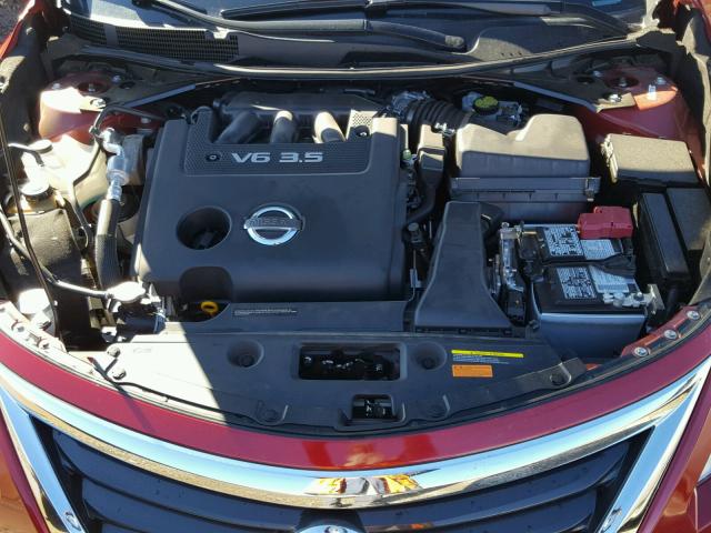 1N4BL3AP3DN484984 - 2013 NISSAN ALTIMA BURGUNDY photo 7