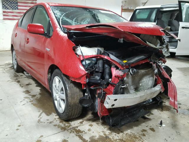 JTDKB20U277677697 - 2007 TOYOTA PRIUS RED photo 1