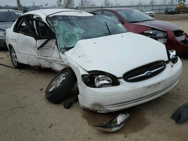 1FAFP55262A229251 - 2002 FORD TAURUS SES WHITE photo 1