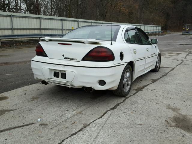 1G2NW52E7XM926638 - 1999 PONTIAC GRAND AM G WHITE photo 4