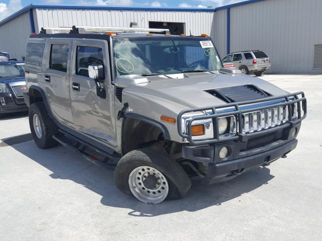 5GRGN23U13H139052 - 2003 HUMMER H2 SILVER photo 1