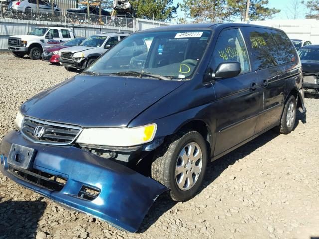 2HKRL1856XH533522 - 1999 HONDA ODYSSEY LX BLUE photo 2