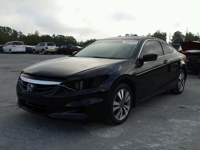 1HGCS1B88CA004037 - 2012 HONDA ACCORD EXL BLACK photo 2