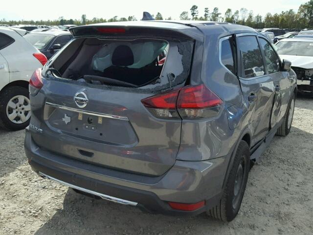 5N1AT2MT8HC849004 - 2017 NISSAN ROGUE S GRAY photo 4