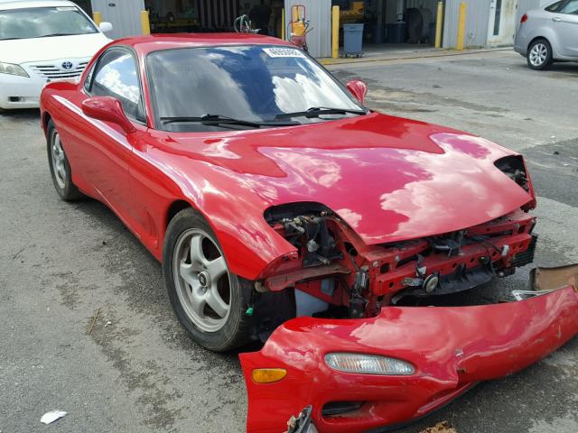 JM1FD3316P0201707 - 1993 MAZDA RX7 RED photo 1