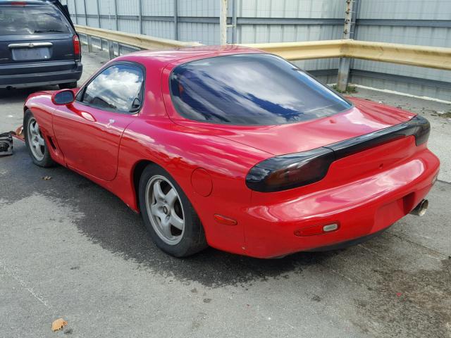 JM1FD3316P0201707 - 1993 MAZDA RX7 RED photo 3