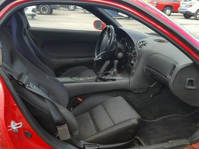 JM1FD3316P0201707 - 1993 MAZDA RX7 RED photo 5