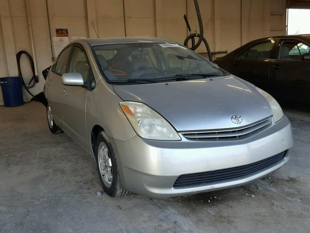 JTDKB22U340047530 - 2004 TOYOTA PRIUS SILVER photo 1