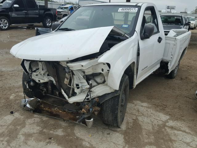 1GCCS148448224702 - 2004 CHEVROLET COLORADO WHITE photo 2