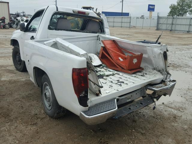 1GCCS148448224702 - 2004 CHEVROLET COLORADO WHITE photo 3