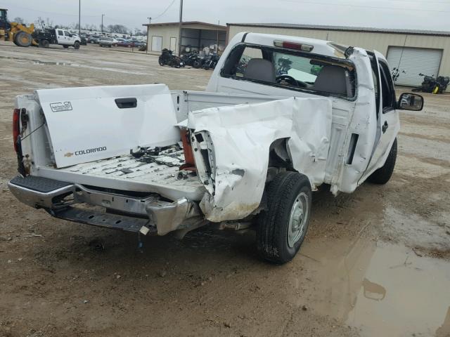 1GCCS148448224702 - 2004 CHEVROLET COLORADO WHITE photo 4