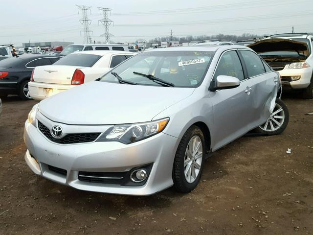 4T1BF1FK7CU146457 - 2012 TOYOTA CAMRY BASE SILVER photo 2
