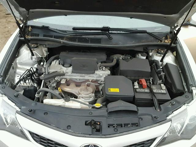 4T1BF1FK7CU146457 - 2012 TOYOTA CAMRY BASE SILVER photo 7