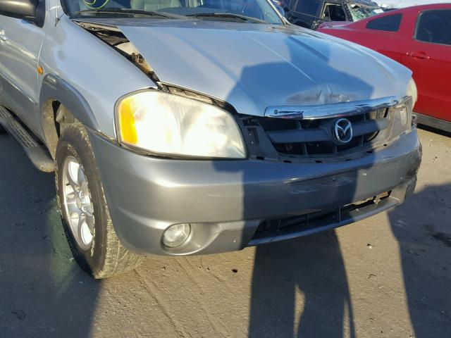 4F2CU08121KM64931 - 2001 MAZDA TRIBUTE LX GRAY photo 9