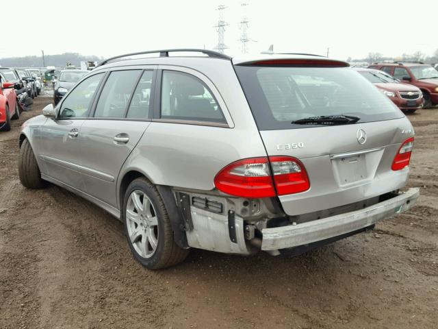 WDBUH87XX8B300817 - 2008 MERCEDES-BENZ E 350 4MAT GRAY photo 3