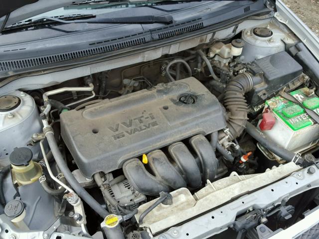 2T1BR32E47C792162 - 2007 TOYOTA COROLLA CE SILVER photo 7