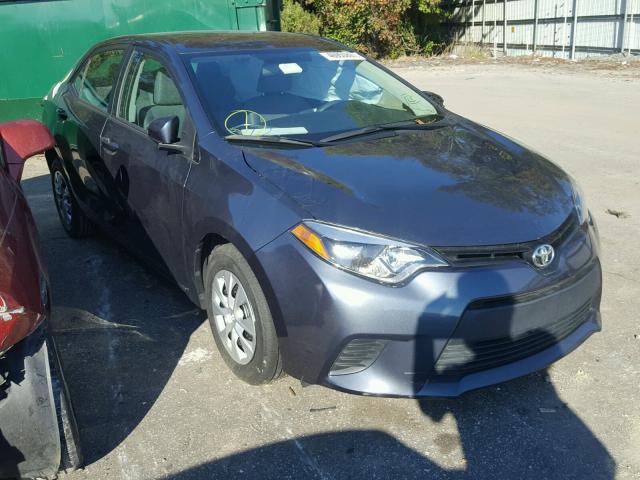 2T1BURHE8GC486882 - 2016 TOYOTA COROLLA L GRAY photo 1