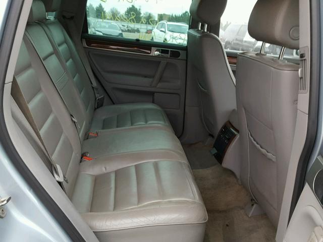 WVGBC77LX4D063688 - 2004 VOLKSWAGEN TOUAREG 3. BLUE photo 6