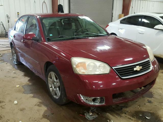 1G1ZT53856F181608 - 2006 CHEVROLET MALIBU LT MAROON photo 1