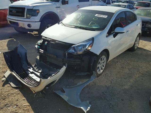 KNADM4A31H6034590 - 2017 KIA RIO LX Սպիտակ լուսանկար 2