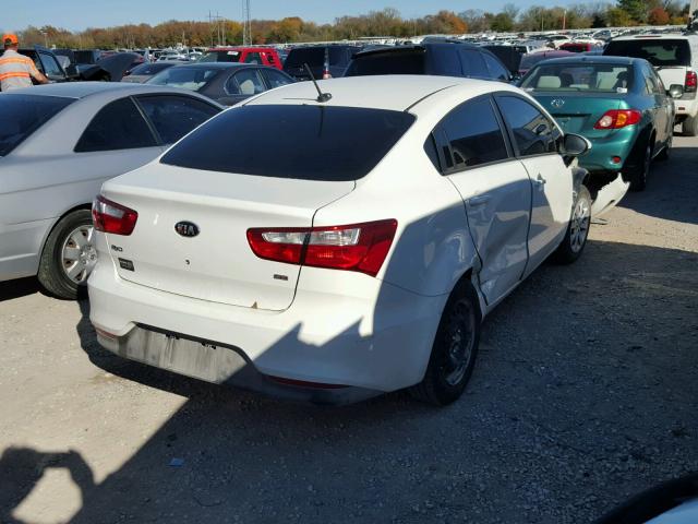 KNADM4A31H6034590 - 2017 KIA RIO LX Սպիտակ լուսանկար 4