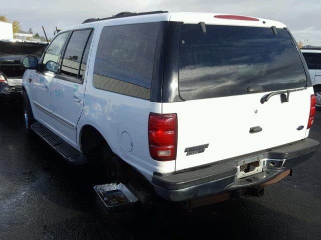 1FMRU15L81LA14132 - 2001 FORD EXPEDITION WHITE photo 3