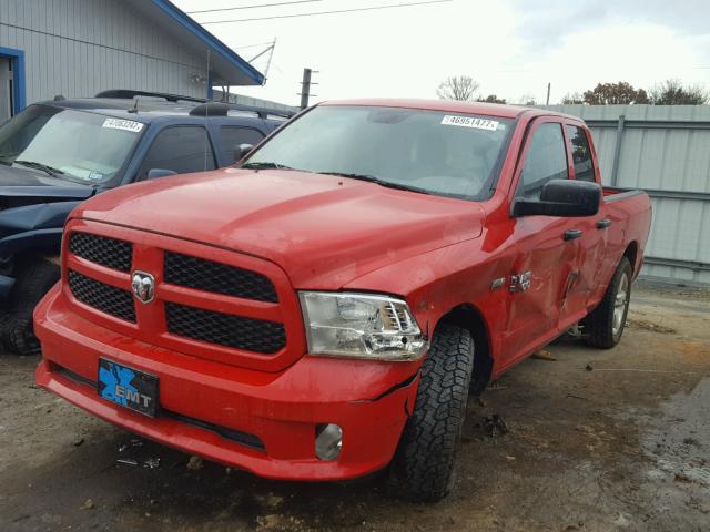 1C6RR6FT4DS577388 - 2013 RAM 1500 ST RED photo 2