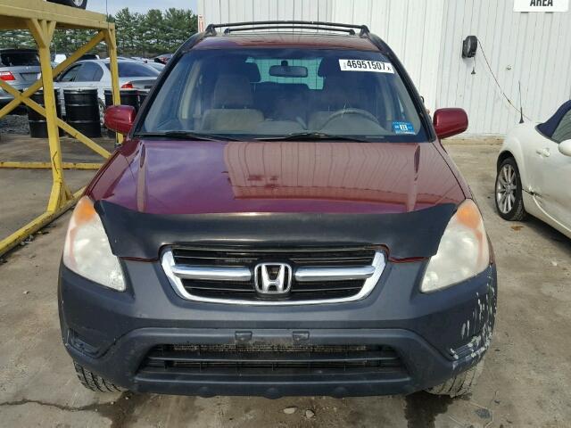 SHSRD78843U143112 - 2003 HONDA CR-V RED photo 9