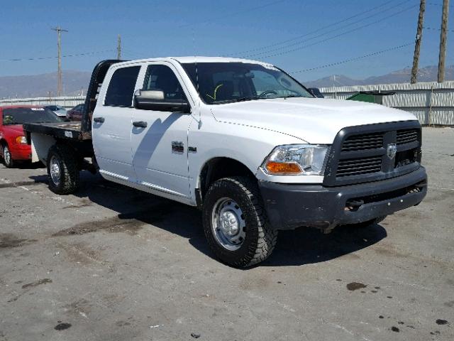 3C6TD5HT5CG196800 - 2012 DODGE RAM 2500 S WHITE photo 1