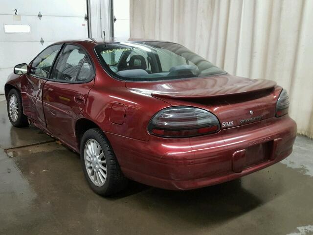 1G2WK52J83F147664 - 2003 PONTIAC GRAND PRIX RED photo 3