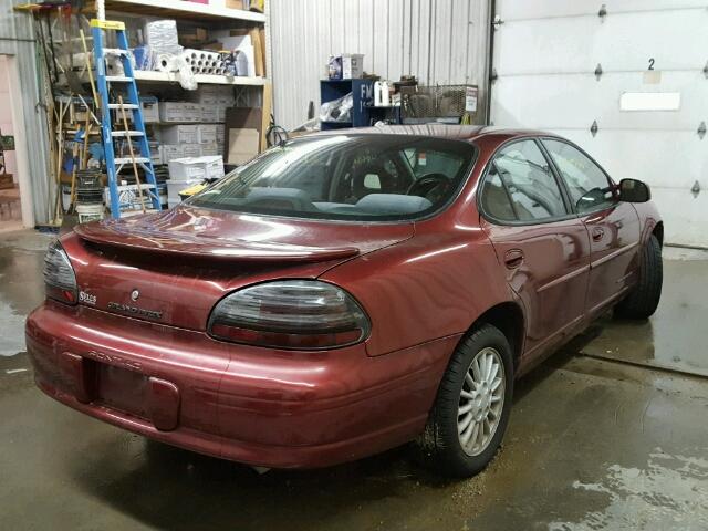 1G2WK52J83F147664 - 2003 PONTIAC GRAND PRIX RED photo 4