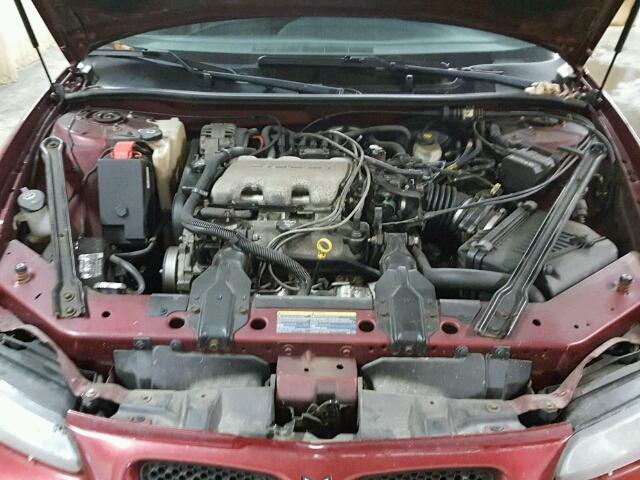 1G2WK52J83F147664 - 2003 PONTIAC GRAND PRIX RED photo 7