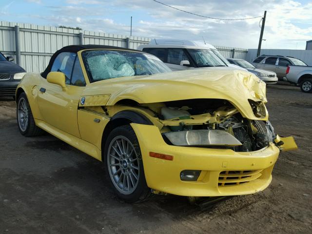 4USCN53482LL50241 - 2002 BMW Z3 3.0 YELLOW photo 1