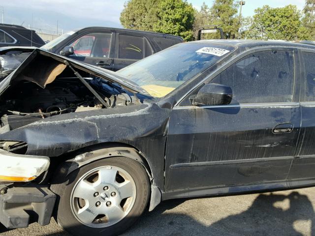 1HGCG16522A073578 - 2002 HONDA ACCORD EX BLACK photo 9