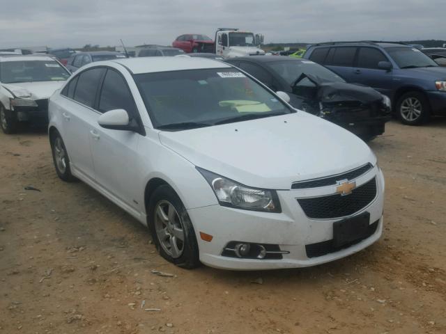 1G1PC5SB7E7360973 - 2014 CHEVROLET CRUZE LT WHITE photo 1