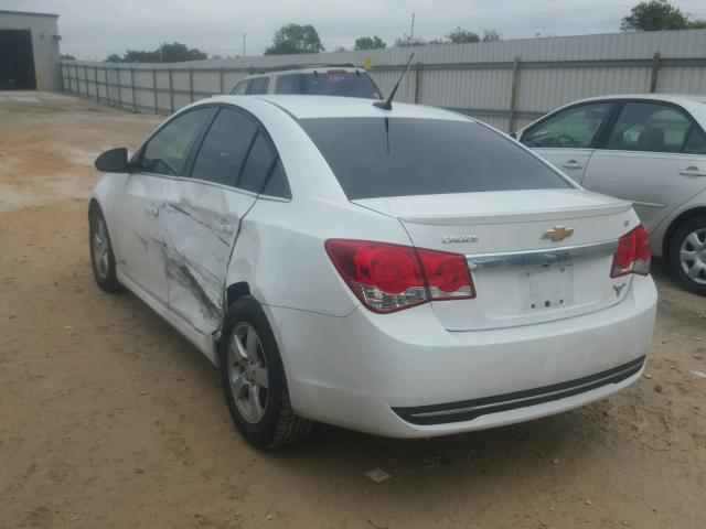 1G1PC5SB7E7360973 - 2014 CHEVROLET CRUZE LT WHITE photo 3