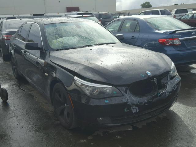 WBANU53598CT04529 - 2008 BMW 528 I BLACK photo 1