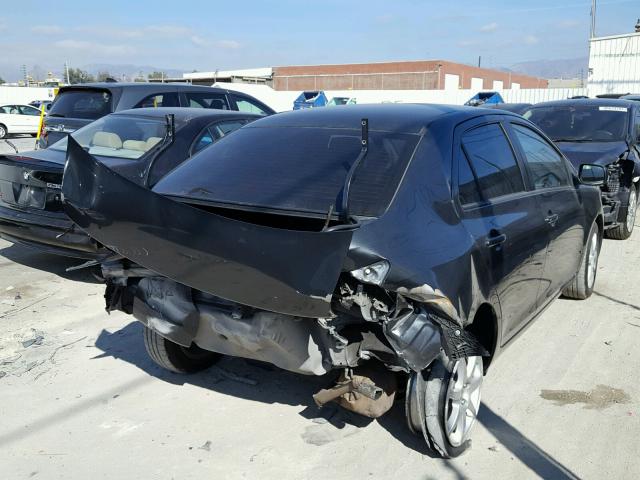 JTDBT903491331623 - 2009 TOYOTA YARIS GRAY photo 4