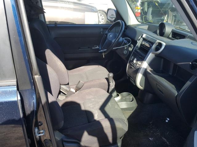 JTLKT334X50209130 - 2005 TOYOTA SCION XB Қара фото 5