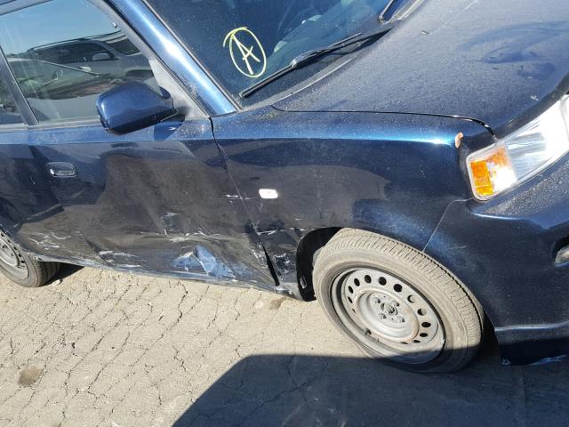 JTLKT334X50209130 - 2005 TOYOTA SCION XB Қара фото 9