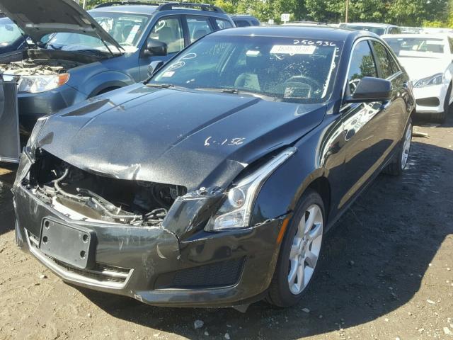 1G6AG5RX0E0144879 - 2014 CADILLAC ATS BLACK photo 2